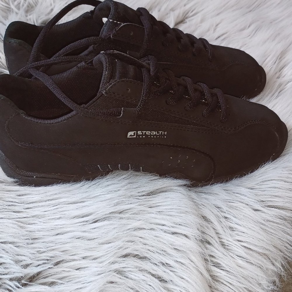 New Bloch Stealth Low Profile Black Shoes Sneaker Street Dance Lace-up + Tote